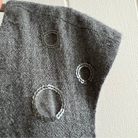 VINCE Scoop Neck Knee-Length Sequins Dress - Picture 9 of 12